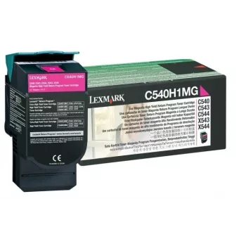 Lexmark C540H1MG - toner magenta - per C540, C543, C544, C546, X543, X544, X546, X548