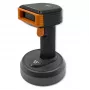 Lettore di codici a barre wireless QOLTEC 50878 1D/2D con base di ricarica