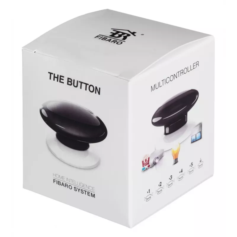 Fibaro The Button nero pulsante antipanico allarme radio