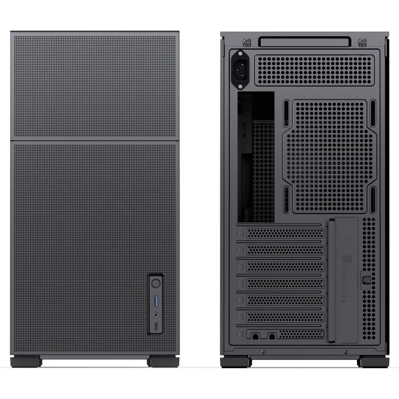 Jonsbo D41 Mesh Standard case per PC ATX – nero, vetro temperato
