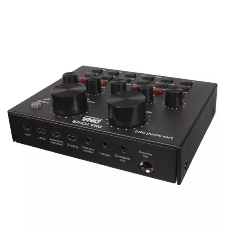 Kit microfono Bitmat DNA YOU2B — microfono, interfaccia audio, supporto e cavo