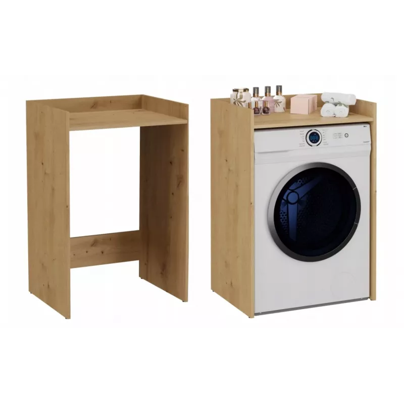 Top e Shop POLA armadio per lavanderia per lavatrice – rovere artisan