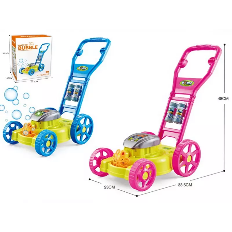 Tagliaerba a batteria con funzione bolle di sapone