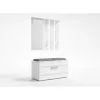 Pensile per ingresso e shop GAR OPAL BIEL — bianco, 1 anta girevole