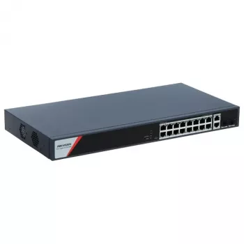 Hikvision switch smart POE Gigabit 16 porte