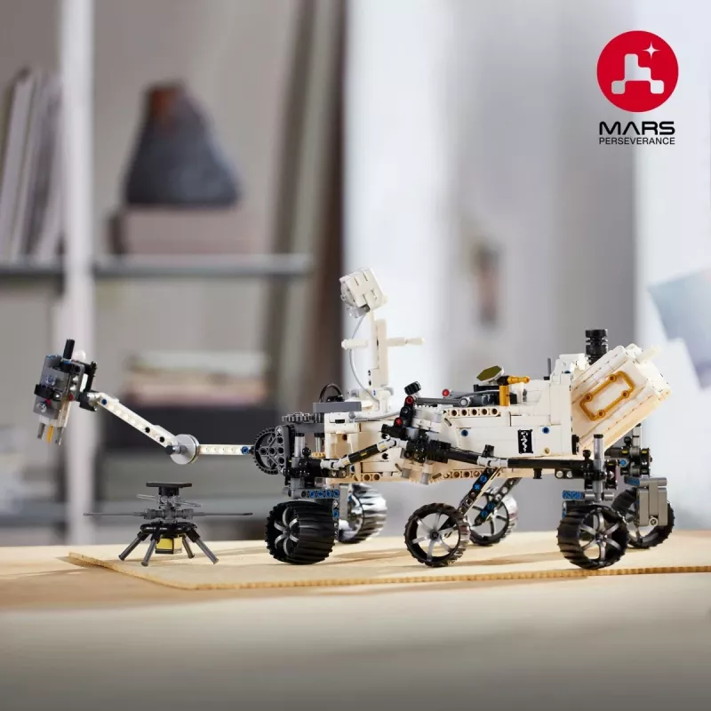 LEGO Technic NASA Mars Rover Perseverance set spaziale con esperienza app AR set di scoperta scientifica impara sulla tecnica dei veicoli giocattolo da costruzione