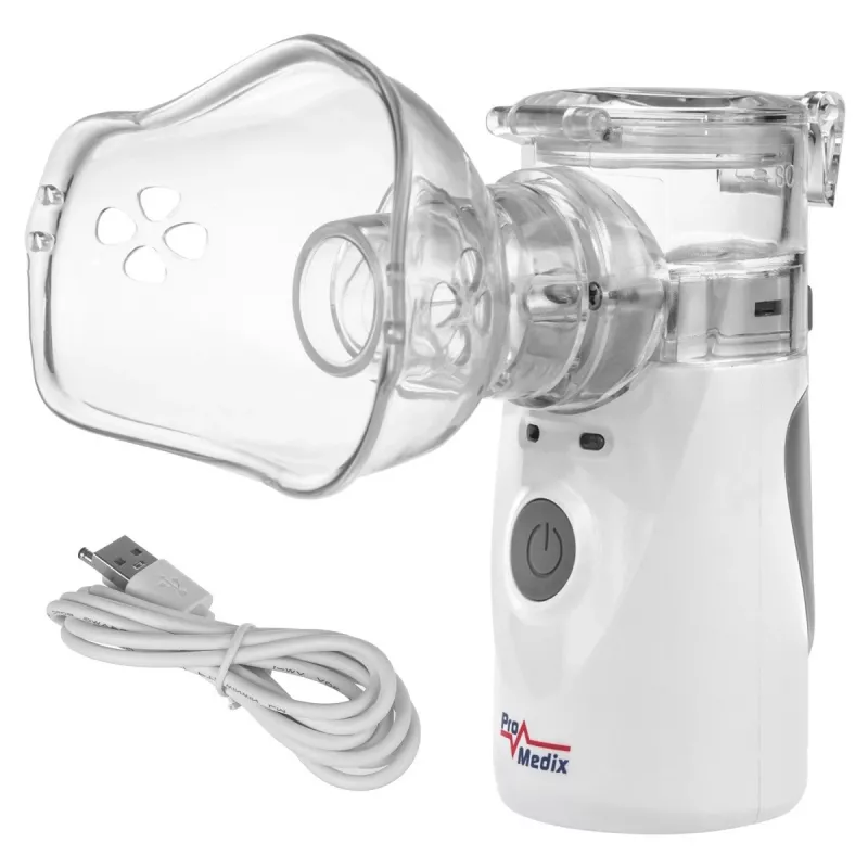 Inalatore Mesh portatile ProMedix PR-835 nebulizzatore USB, nebulizzatore portatile a batteria