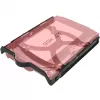 Case INTER-TECH X-608 INFINITY MICRO, microATX, RGB, pannello frontale e laterale in vetro temperato, senza alimentatore