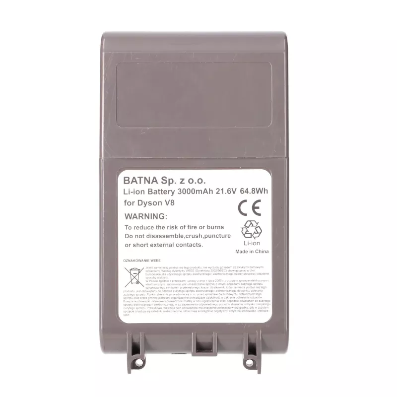 Batteria Dyson V8 21,6V 3000mAh
