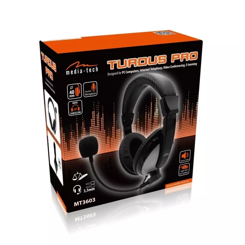 Cuffie con filo Turdus Pro MT3603