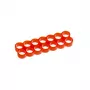 Pettine per cavi E22 14-Slot Stealth - rosso