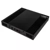 Akasa Plato TN - Ultra Small Form Factor (USFF) - PC - nero - alluminio - home office - Kensington