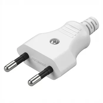 Spina elettrica Bachmann 900.003 bianco
