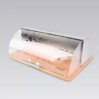Portapane Maestro MR-1670S acciaio inox, piano di lavoro 370×240×140 mm