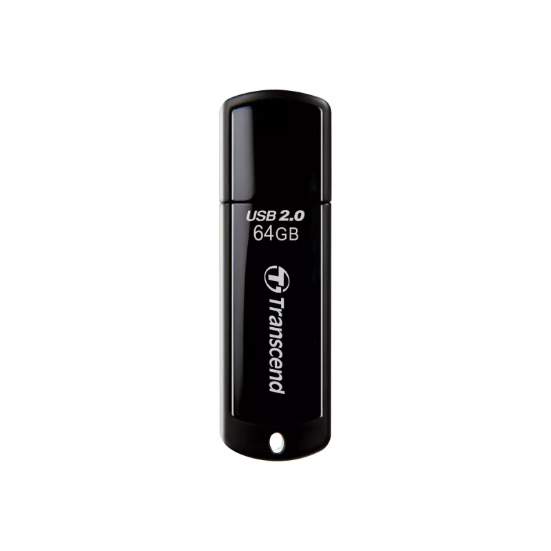 Chiavetta USB Transcend JetFlash 350 64GB, USB 2.0, nero