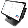 Elo E-Series 3, 8 GB RAM, 128 GB SSD, WiFi, 39,6 cm (15,6 pollici), Full HD, USB, USB-C, RS232, BT, Ethernet, Intel Celeron, sistema POS nero