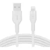 Cavo Belkin Cbl Scicone USB-A LTG 2M blc bianco USB A USB C Lightning