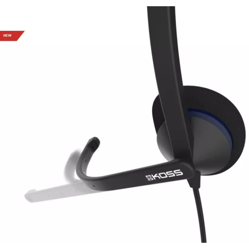 Koss | cuffie | CS195 USB | con filo | on-ear | microfono | nero