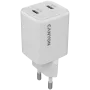 Canyon CU35CC GaN 35 W 2xPD caricabatterie da parete, bianco