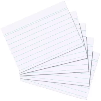 Scheda per schedario Herlitz 1150606 bianco 1 pz.