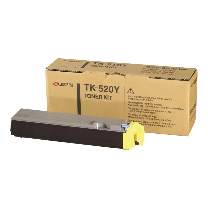 KYOCERA TK-520Y cartuccia toner 1 pz. originale giallo