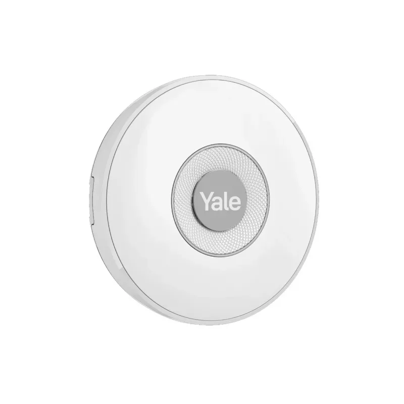 Yale sirena per interni wireless grigio, bianco