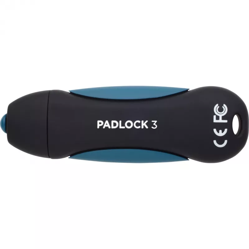 CORSAIR Flash Padlock 3 128 GB unità flash USB 3.0 sicura con tastierino e crittografia hardware AES a 256 bit