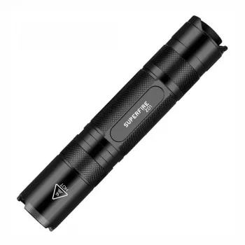 Torcia UV Superfire Z01 365 nm USB – pratica lampada UV con lunghezza d'onda 365 nm, ricaricabile via USB