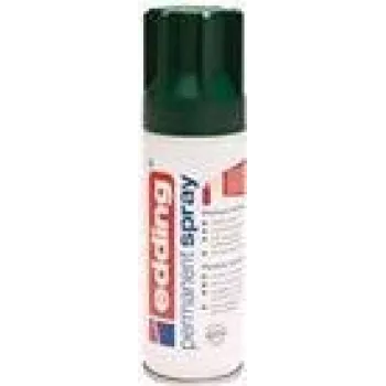 Vernice acrilica in bomboletta spray Edding Permanent Spray 200 ml verde