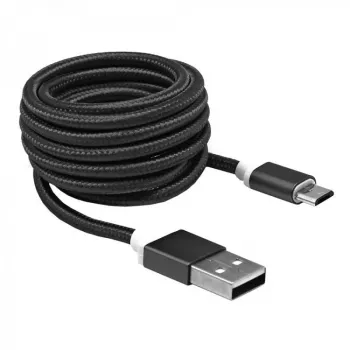 Cavo Sbox USB->Micro USB M/M 1,5 m USB-10315B nero