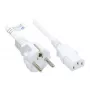 Good Connections connettore Schuko a C13 bianco 1,8 m