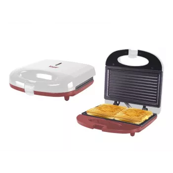Tostapane Beper P101TOS010, tostapane elettrico 2 fette con controllo di doratura regolabile