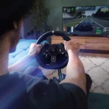 Volante Logitech G920 Driving Force per Xbox One e PC (941-000124)