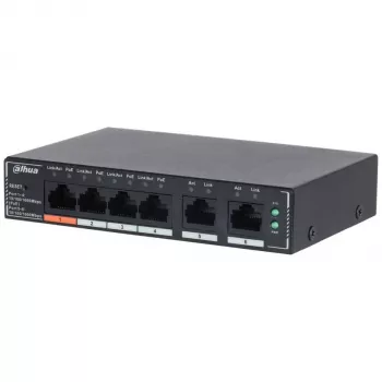 Dahua Technology SG4006P switch di rete managed L2 Gigabit Ethernet (10/100/1000) Power over Ethernet (PoE) nero