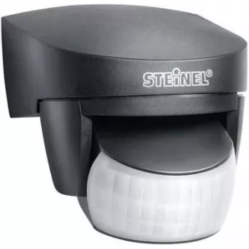 Rilevatore di movimento Steinel 608811 — rilevatore di presenza PIR, nero, IP54