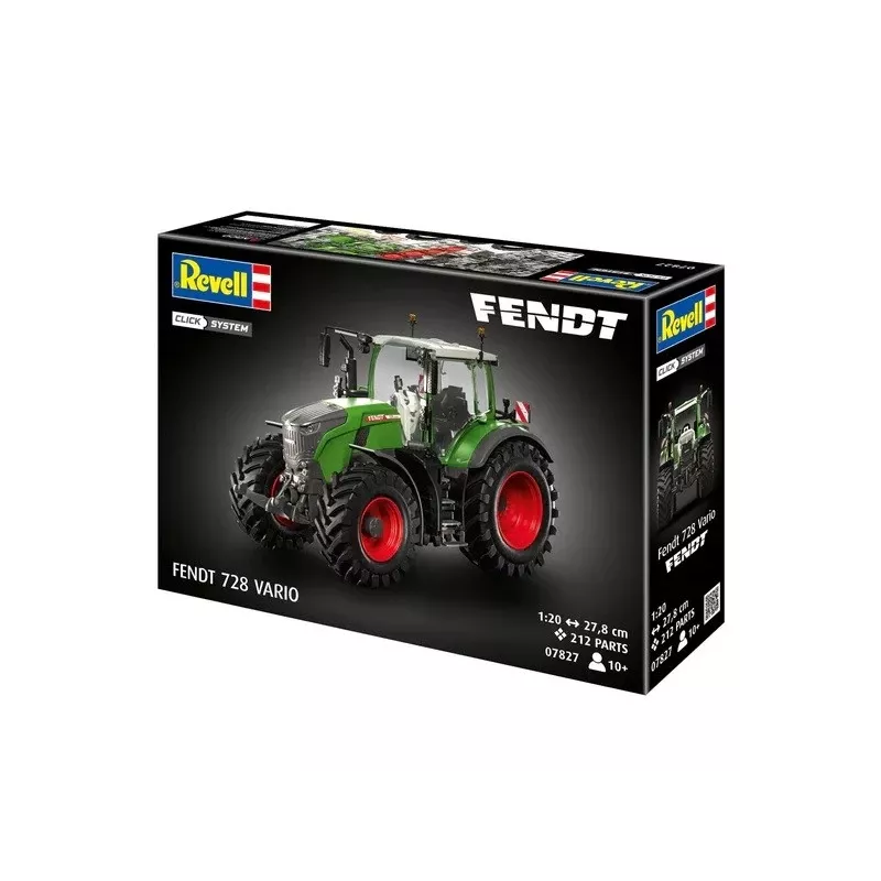 Modellino in plastica trattore Fendt 728 Vario