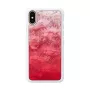 Custodia per cellulare iKins per iPhone XS / iPhone X — Pink Lake White custodia protettiva