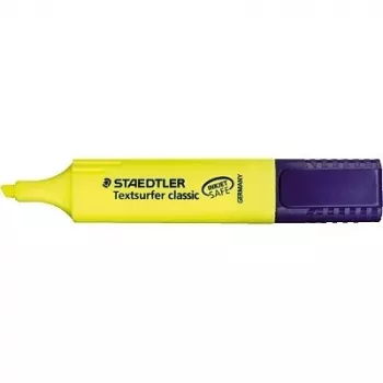Marker Staedtler 364-1 punta a scalpello giallo