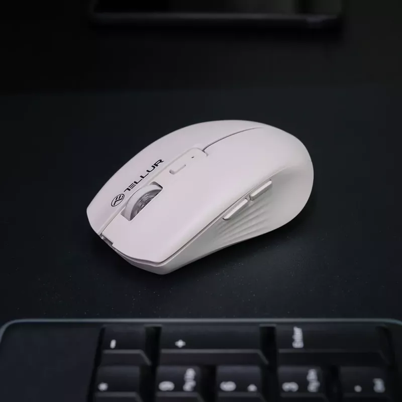 Tellur Silent Click mouse senza fili bianco