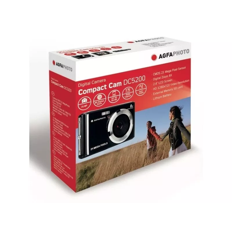 Fotocamera compatta AgfaPhoto Compact DC5200 21 MP CMOS 5616 x 3744 pixel blu (DC5200-BL)