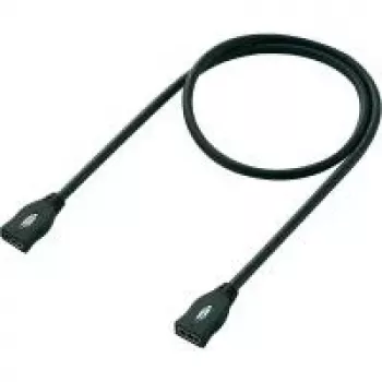 Prolunga HDMI SpeaKa professional 1m nero — 1x connettore femmina HDMI a 1x connettore femmina HDMI