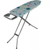 Asse da stiro full-size Vileda — gambe in acciaio inox, superficie da stiro 1200×380 mm, altezza 75–96 cm, pieghevole, portaferro