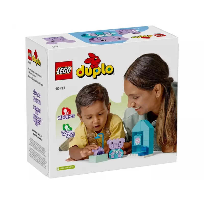 LEGO DUPLO Set divertimento nella vasca 10413 — set da bagno per bambini piccoli, 15 pezzi, età consigliata 1,5+