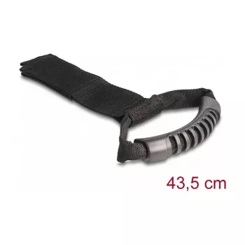 DeLOCK cinghia di trasporto L 435 x L 50 mm nera 2 pezzi