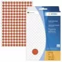 HERMA - Etichette a adesione permanente - Rosso - 8 mm rotonde 5632 etichetta/e (32 fogli x 176) (2212)