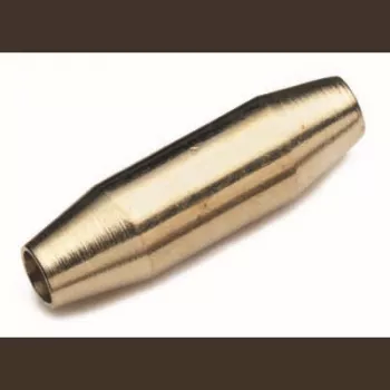 Boccola di collegamento cimco 14 2146 ottone — boccola di crimpatura elettrica, modello 142146