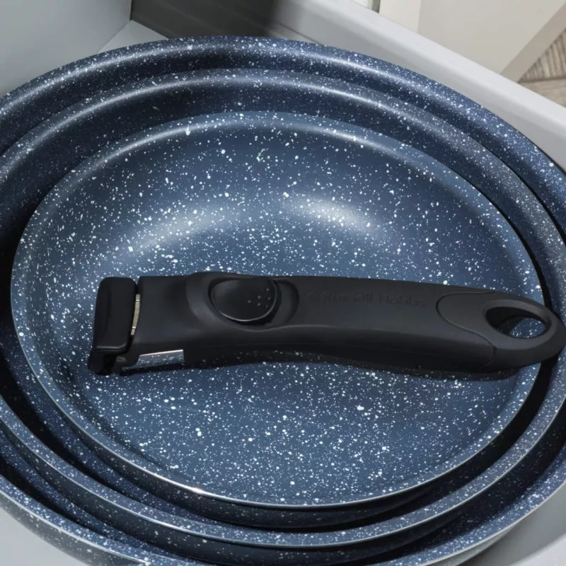 Manico per padella Russell Hobbs RH03280EU7 Smart Clip – manico di ricambio per padelle e coperchi