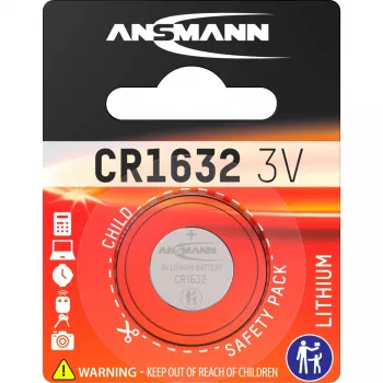 ANSMANN 1516-0004 batteria a bottone CR1632 3V litio
