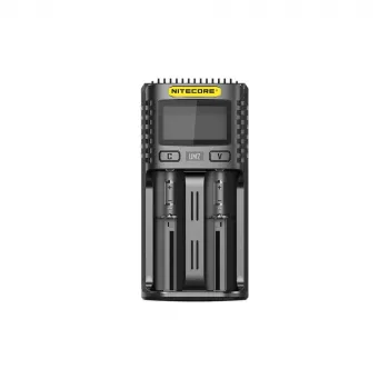 Caricabatterie Nitecore UM2 batterie domestiche DC ioni di litio nichel-cadmio