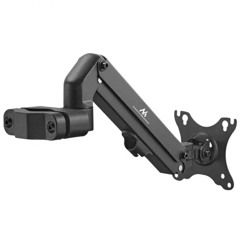 Supporto per monitor per tubo / asta 28-60 mm Maclean, 17-27'', max 7 kg, molla a gas, MC-459